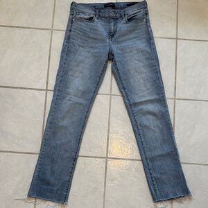 Classic Banana Republic Distressed Girlfriend Jeans
